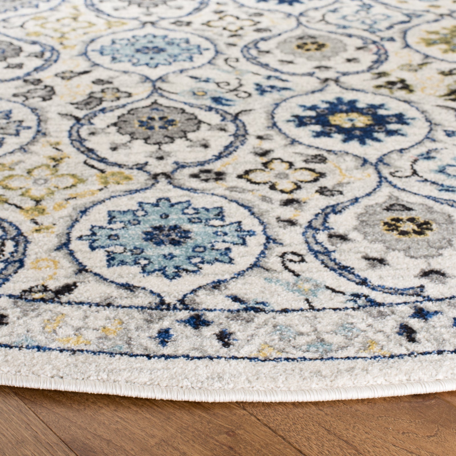 Safavieh Evoke EVK210C Ivory/Blue Area Rug – Incredible Rugs and Decor