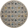 Safavieh Evoke EVK210C Ivory/Blue Area Rug 