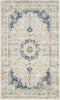 Safavieh Evoke EVK220C Ivory/Blue Area Rug 
