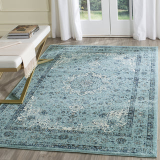 Safavieh Evoke EVK220E Light Blue/Light Blue Area Rug 