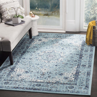 Safavieh Evoke EVK220E Light Blue/Light Blue Area Rug  Feature