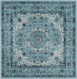 Safavieh Evoke EVK220E Light Blue/Light Blue Area Rug 