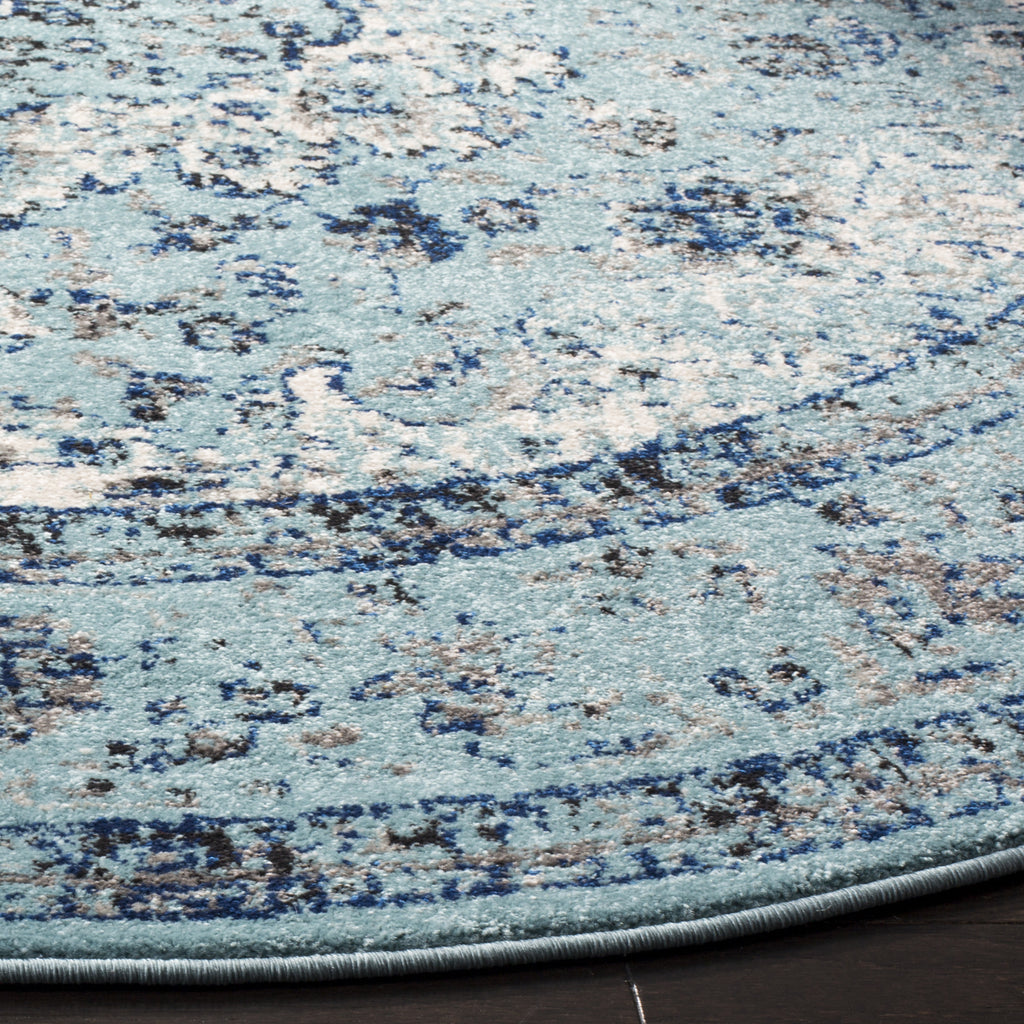 Safavieh Evoke EVK220E Light Blue/Light Blue Area Rug – Incredible Rugs ...