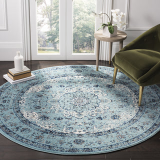 Safavieh Evoke EVK220E Light Blue/Light Blue Area Rug 