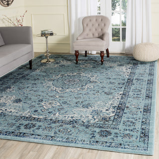 Safavieh Evoke EVK220E Light Blue/Light Blue Area Rug 