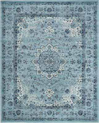 Safavieh Evoke EVK220E Light Blue/Light Blue Area Rug 