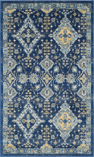 Safavieh Evoke EVK224A Royal/Ivory Area Rug 