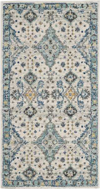 Safavieh Evoke EVK224C Ivory/Light Blue Area Rug 