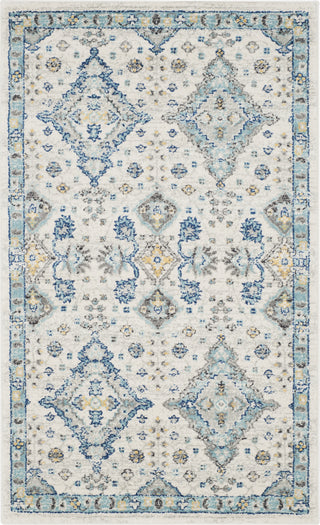 Safavieh Evoke EVK224C Ivory/Light Blue Area Rug 