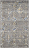 Safavieh Evoke EVK224G Dark Grey/Yellow Area Rug 