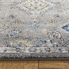 Safavieh Evoke EVK224G Dark Grey/Yellow Area Rug 