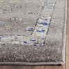 Safavieh Evoke EVK224G Dark Grey/Yellow Area Rug 