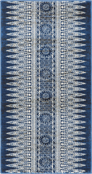 Safavieh Evoke EVK226A Royal/Ivory Area Rug 