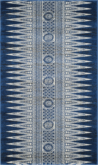 Safavieh Evoke EVK226A Royal/Ivory Area Rug 