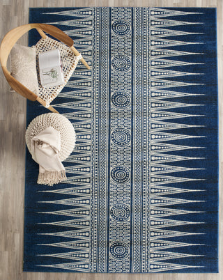 Safavieh Evoke EVK226A Royal/Ivory Area Rug 