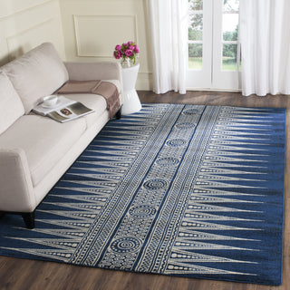 Safavieh Evoke EVK226A Royal/Ivory Area Rug  Feature