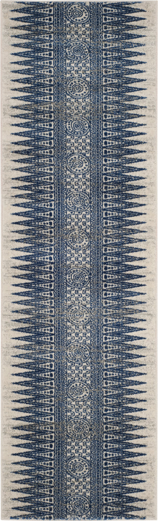 Safavieh Evoke EVK226C Ivory/Blue Area Rug 