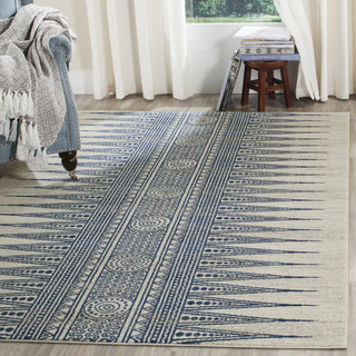 Safavieh Evoke EVK226C Ivory/Blue Area Rug  Feature