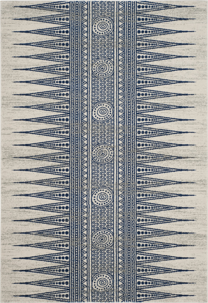 Safavieh Evoke EVK226C Ivory/Blue Area Rug main image