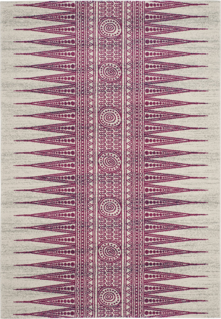 Safavieh Evoke EVK226F Ivory/Fuchsia Area Rug main image