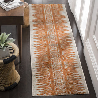 Safavieh Evoke EVK226S Ivory/Orange Area Rug 