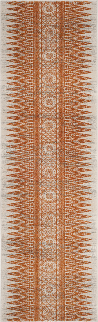 Safavieh Evoke EVK226S Ivory/Orange Area Rug 