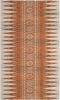 Safavieh Evoke EVK226S Ivory/Orange Area Rug 