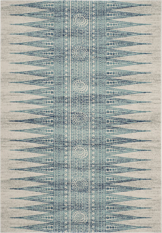 Safavieh Evoke EVK226T Ivory/Turquoise Area Rug main image