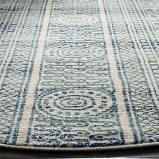 Safavieh Evoke EVK226T Ivory/Turquoise Area Rug 