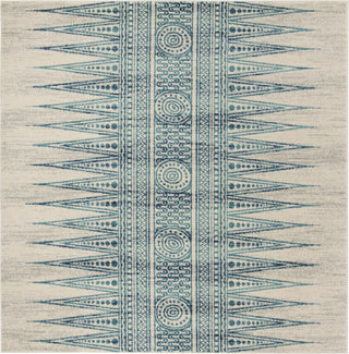 Safavieh Evoke EVK226T Ivory/Turquoise Area Rug 