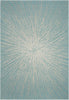 Safavieh Evoke EVK228J Aqua/Ivory Area Rug main image