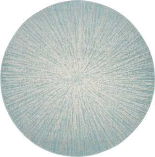 Safavieh Evoke EVK228J Aqua/Ivory Area Rug 