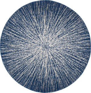 Safavieh Evoke EVK228N Navy/Ivory Area Rug 