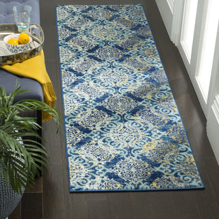 Safavieh Evoke EVK230A Royal/Light Blue Area Rug  Feature