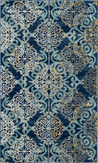 Safavieh Evoke EVK230A Royal/Light Blue Area Rug 