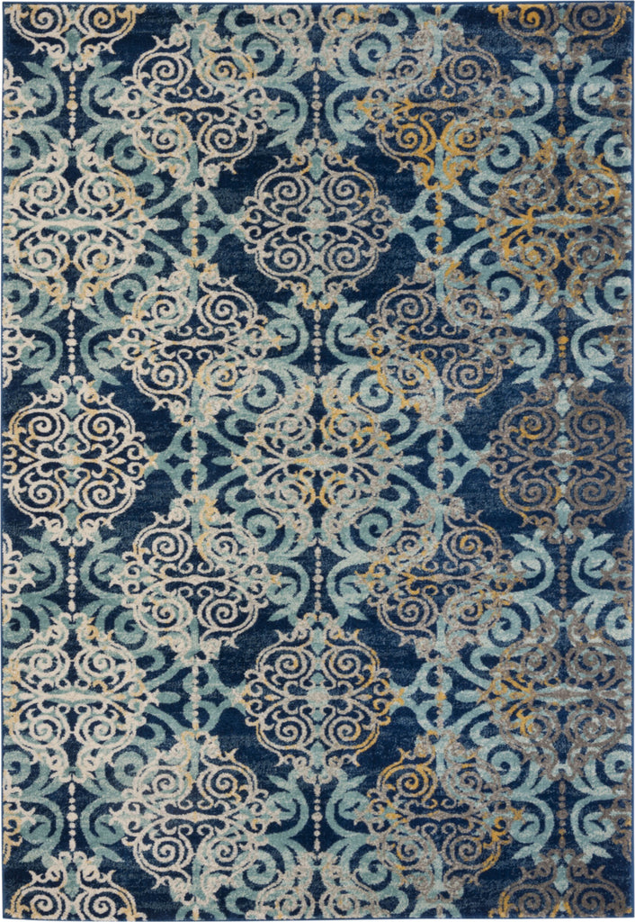 Safavieh Evoke EVK230A Royal/Light Blue Area Rug main image