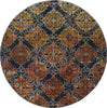 Safavieh Evoke EVK230S Blue/Orange Area Rug 