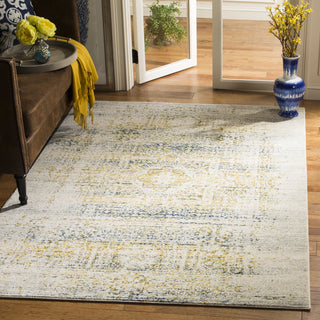 Safavieh Evoke EVK232C Ivory/Blue Area Rug  Feature