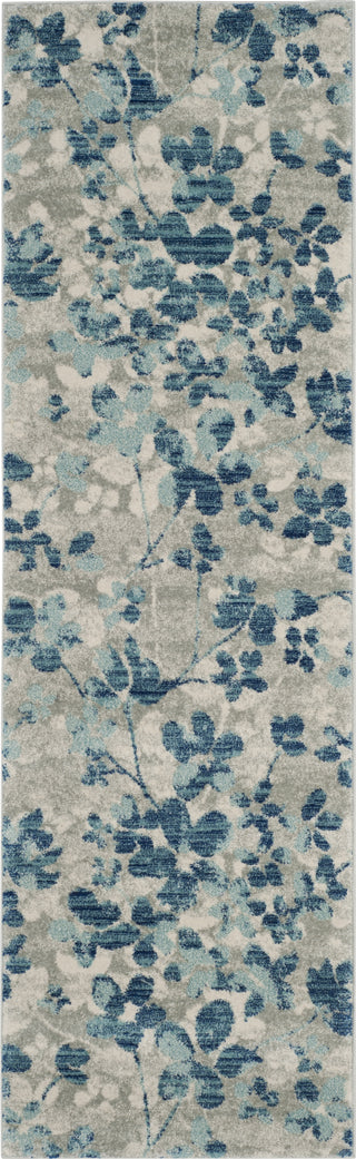 Safavieh Evoke EVK236J Grey/Light Blue Area Rug 