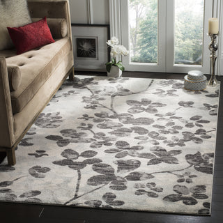 Safavieh Evoke EVK236R Grey/Black Area Rug  Feature