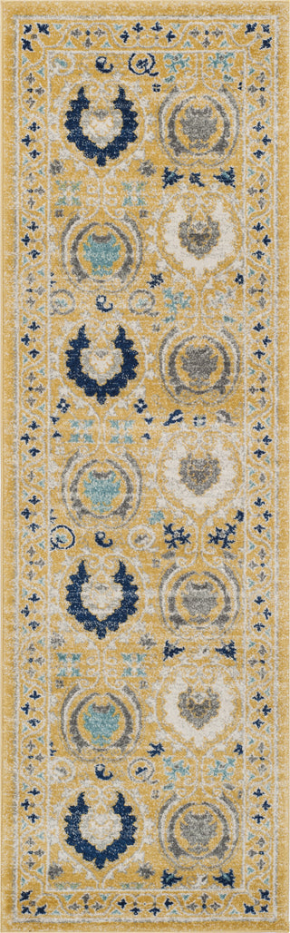 Safavieh Evoke EVK251B Gold/Ivory Area Rug 