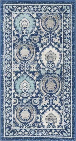 Safavieh Evoke EVK251C Blue/Ivory Area Rug 