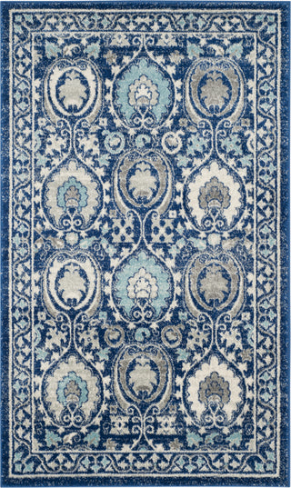 Safavieh Evoke EVK251C Blue/Ivory Area Rug 