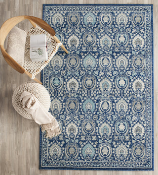 Safavieh Evoke EVK251C Blue/Ivory Area Rug 