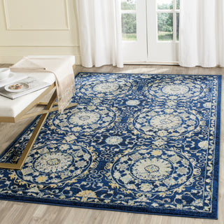 Safavieh Evoke EVK252A Navy/Ivory Area Rug  Feature