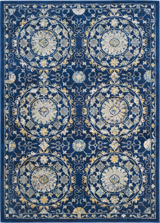 Safavieh Evoke EVK252A Navy/Ivory Area Rug 