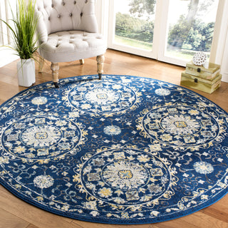 Safavieh Evoke EVK252A Navy/Ivory Area Rug 