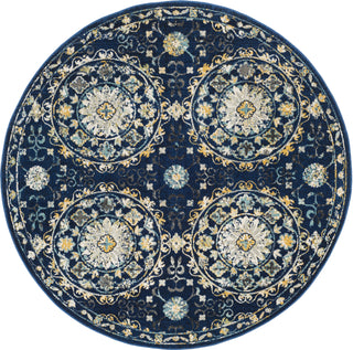 Safavieh Evoke EVK252A Navy/Ivory Area Rug 