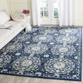 Safavieh Evoke EVK252A Navy/Ivory Area Rug 