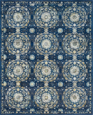 Safavieh Evoke EVK252A Navy/Ivory Area Rug 